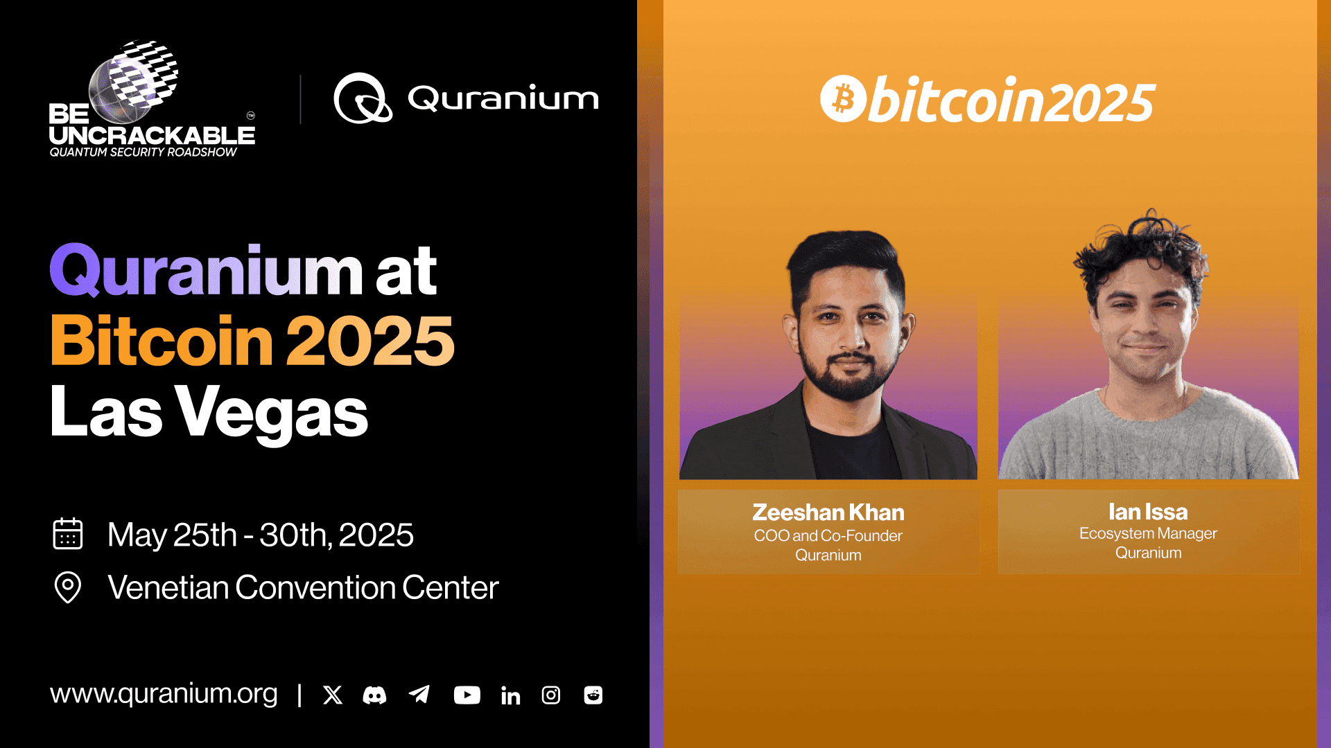 Quranium at Bitcoin 2025